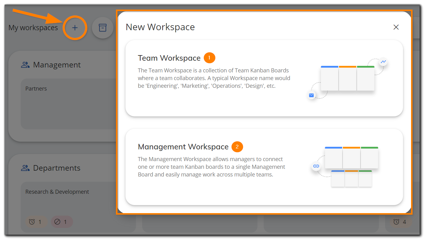 How to Create a Workspace? – Businessmap Knowledge Base