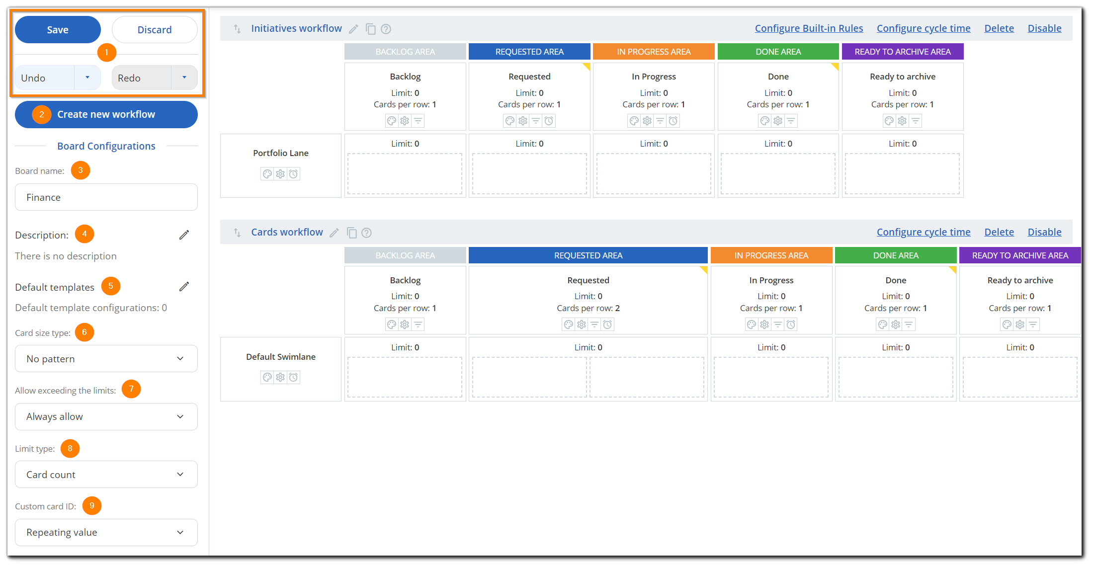 How to Customize Your Board and Edit Your Workflows? – Businessmap ...