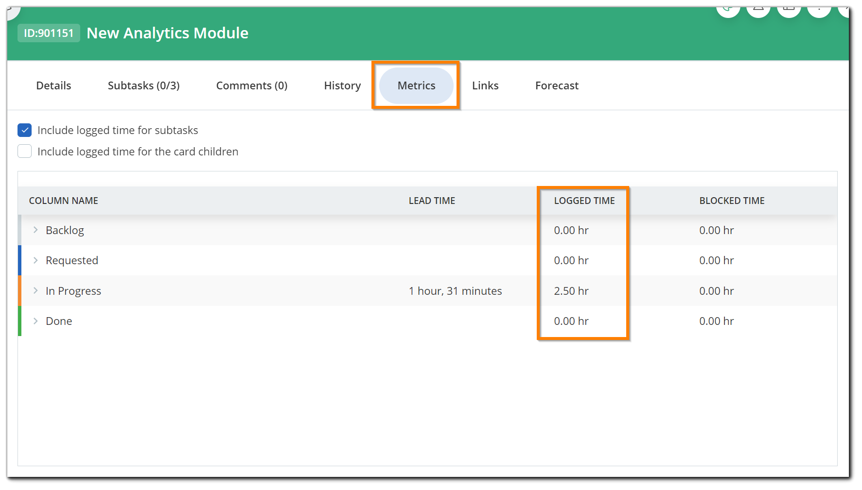 logged-time-metrics-panel.png